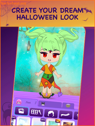 Chibi Halloween Dress Up Avatar Creator screenshot