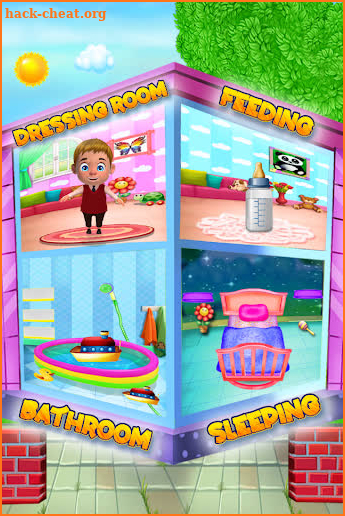 Chic Babysitter Care Kids Game screenshot