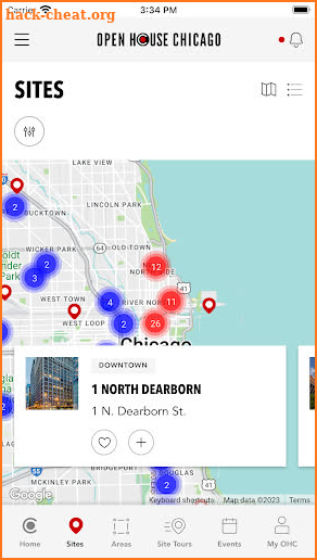 Chicago Architecture Center screenshot