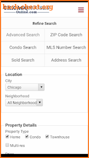 Chicago Houses Online screenshot