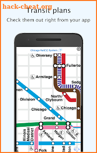 Chicago Transit - Offline departures from CTA RTA screenshot