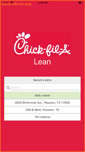 Chick-fil-A Lean screenshot