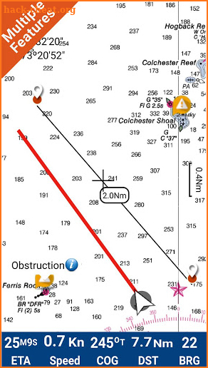 Chickamauga Lake Offline  Fishing Chart screenshot