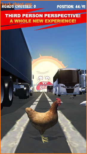 Chicken Challenge: Cross Road Royale screenshot