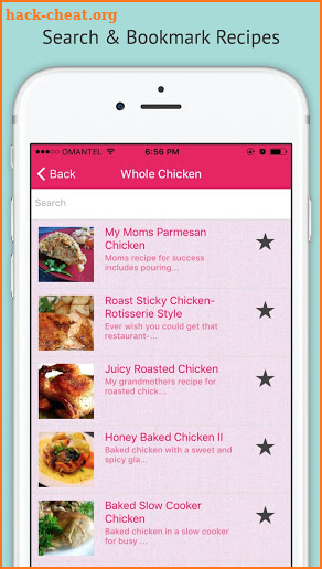 Chicken Recipes - Offline screenshot