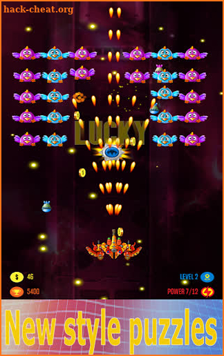 Chicken Shooter Invader Attack screenshot