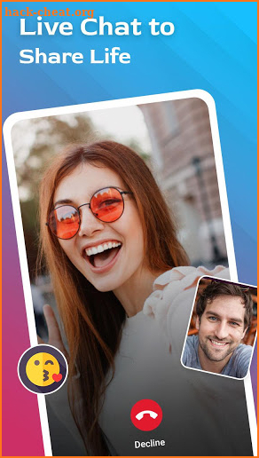 Chiku Chat - Live Video Call & Meet a girl app screenshot