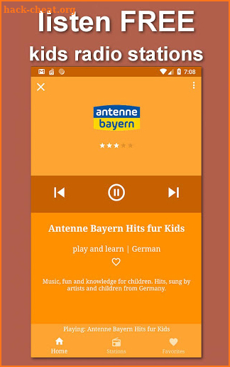 Child Radio Tuner Pro screenshot