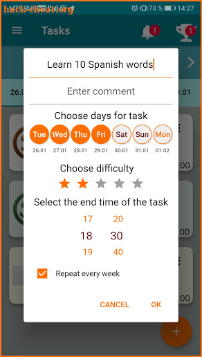 ChildManager - Motivating children screenshot