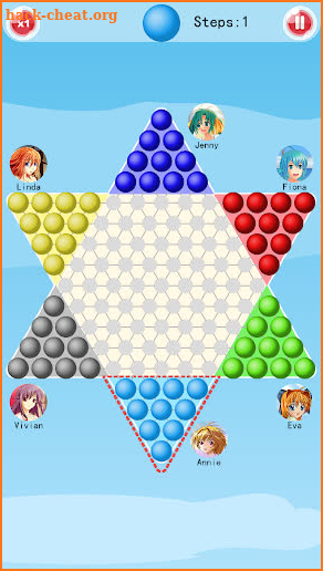 Chinese Checkers screenshot