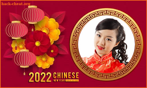 Chinese new year frame 2022 screenshot