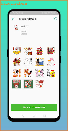 Chinese New Year Stickers 2021 WAStickerApps screenshot