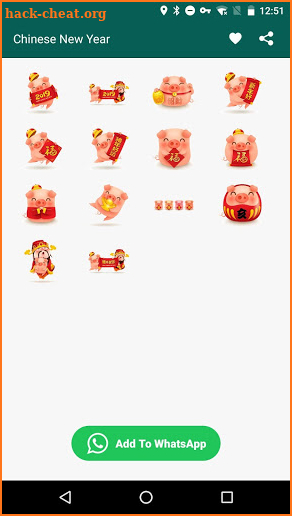 Chinese New Year Stickers For WAStickerApps screenshot