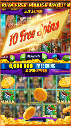 Chinese Opera Dynasty Free Vegas Slot Machine screenshot