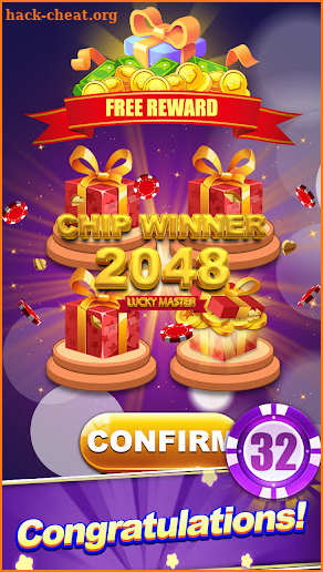 Chip Winner 2048: Lucky Master screenshot