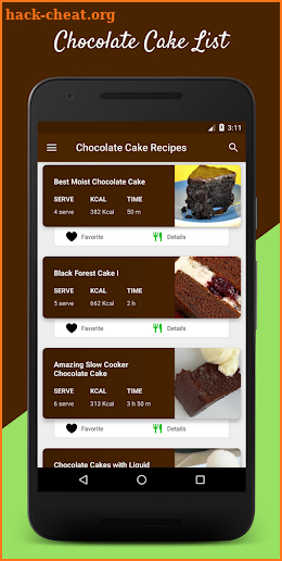 Chocolate Cake : Easy Chocolate Cake Recipes screenshot