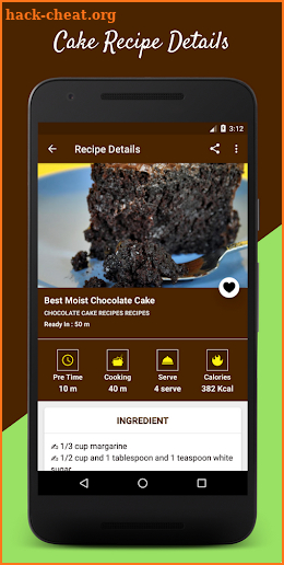 Chocolate Cake : Easy Chocolate Cake Recipes screenshot