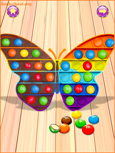 Chocolate Pop It DIY Games screenshot