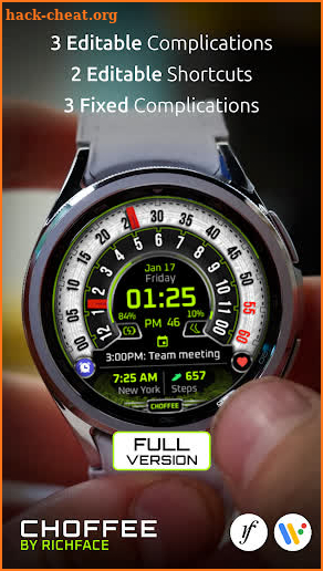 Choffee Lite Watch Face screenshot