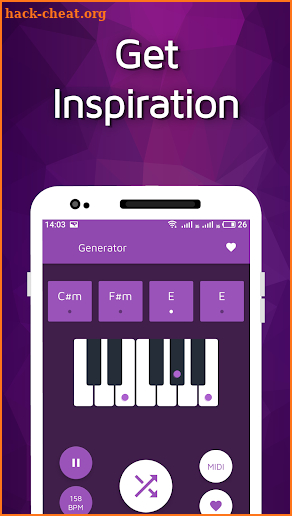 Chord Progression Generator screenshot