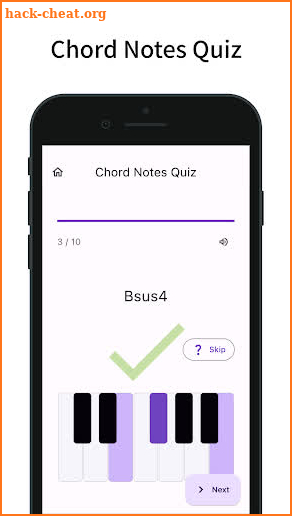 Chord Quiz: Learn Piano Chord screenshot