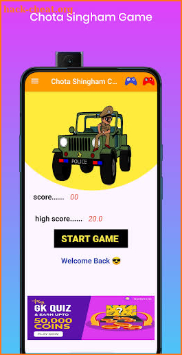 Chota Singham Car Game screenshot