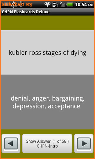 CHPN Flashcards Deluxe screenshot