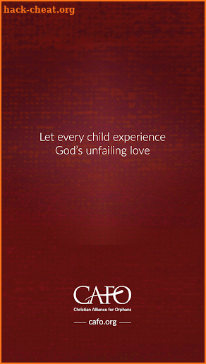 Christian Alliance for Orphans screenshot