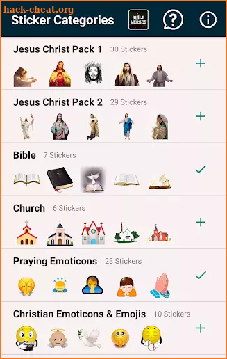 Christian Emojis and Jesus Christ Stickers screenshot