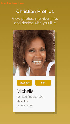 Christian Lifestyle Dating App screenshot