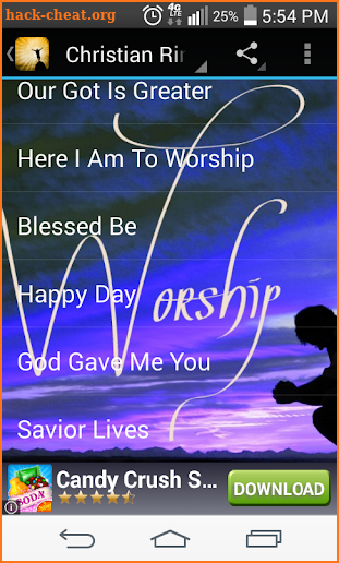 Christian Ringtones screenshot