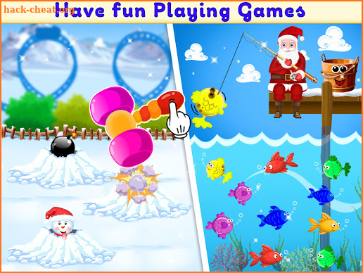 Christmas Adventure FunFair - Amusement Park Game screenshot