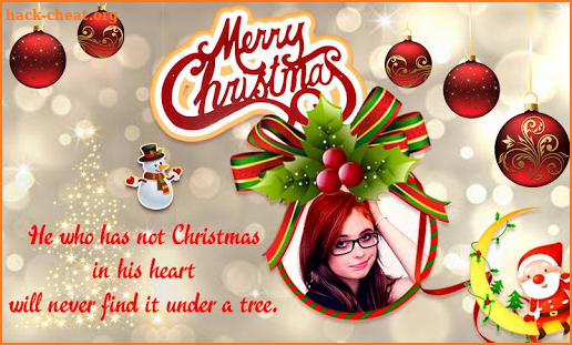 Christmas and New Year Year Photo Frame screenshot