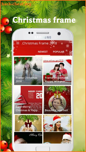 Christmas &New year frame 2020 screenshot