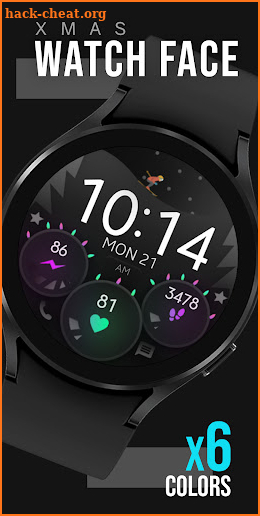 Christmas Animated Watch Face screenshot