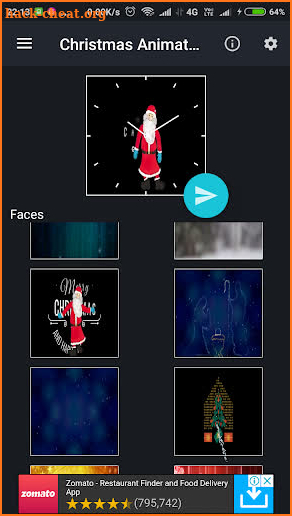 Christmas Animated Watch Face screenshot
