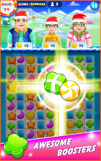 Christmas Bash - Santa Claus Match 3 Puzzle screenshot