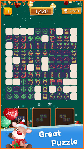 Christmas Block Puzzle Games: Drop and Classic screenshot