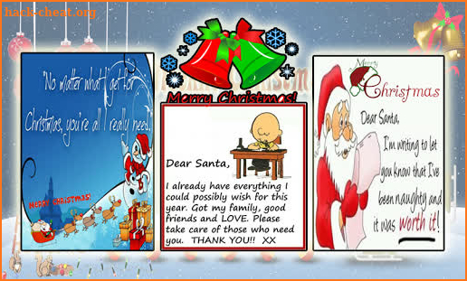 Christmas Card & Musical screenshot