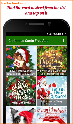 Christmas Cards Free App screenshot