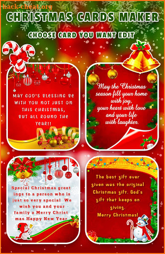 Christmas Cards Maker -Merry  Christmas screenshot