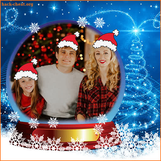 Christmas collage maker screenshot