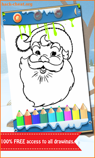 Christmas 🎅 Coloring book special 🎄🎄🎄 screenshot