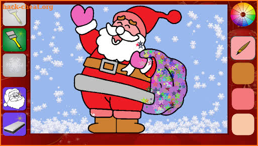 Christmas coloring for kids screenshot