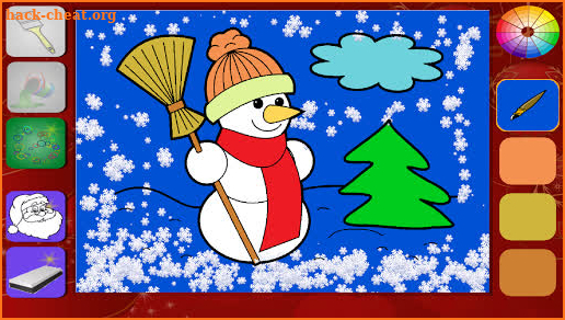 Christmas coloring for kids screenshot