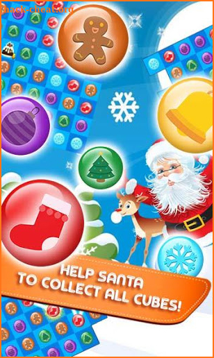 Christmas Cubes Sweeper - A Match Adventure screenshot