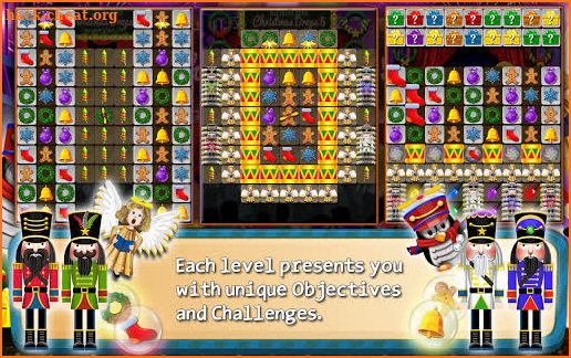 Christmas Drops 5 - Match three puzzle screenshot