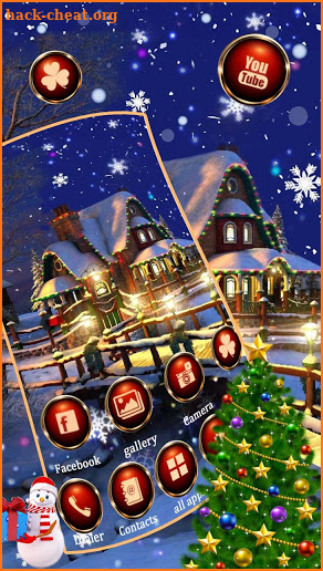 Christmas, Eve Themes, Live Wallpaper screenshot