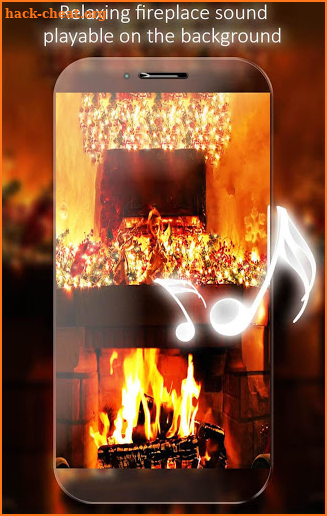 Christmas Fireplace Live Wallpaper screenshot