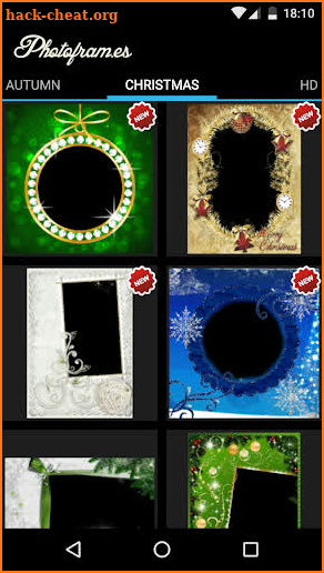 Christmas Frames Plus screenshot